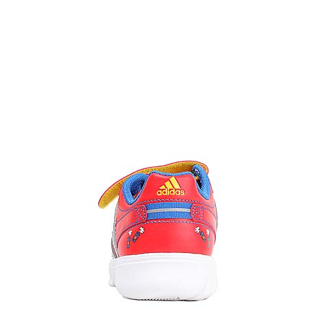 Adidas/阿迪达斯童鞋红色男女小中童超轻训练鞋Q34521