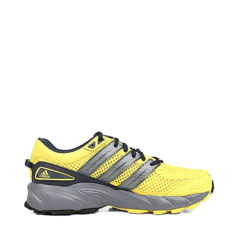 Adidas/阿迪达斯童鞋黄色网布男大童跑步鞋Q20988