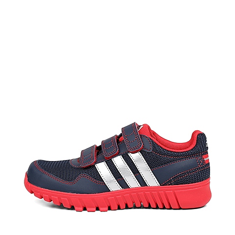 Adidas/阿迪达斯童鞋黑色网布男中大童跑步鞋Q20785