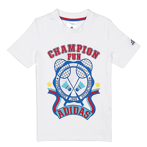 Adidas/阿迪达斯童装男童短袖T恤 Z49768
