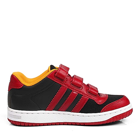 Adidas/阿迪达斯童鞋夏季黑/红色网布男小童透气舒适训练鞋G47471