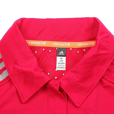 adidas阿迪达斯女子网球Climachill短袖POLO衫F82160