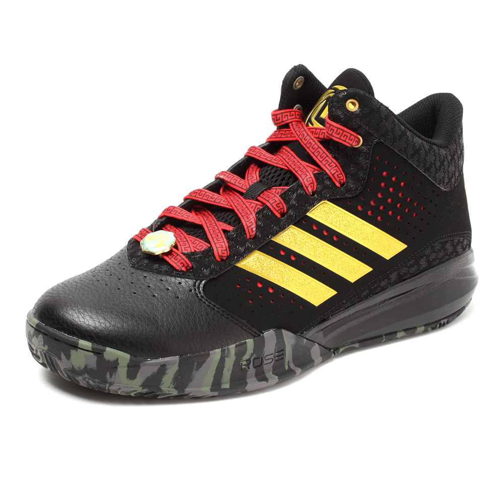adidas阿迪达斯新款男子罗斯系列篮球鞋新年款C77852