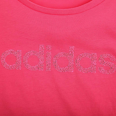 adidas阿迪达斯新款女子图案系列圆领短袖T恤S17245