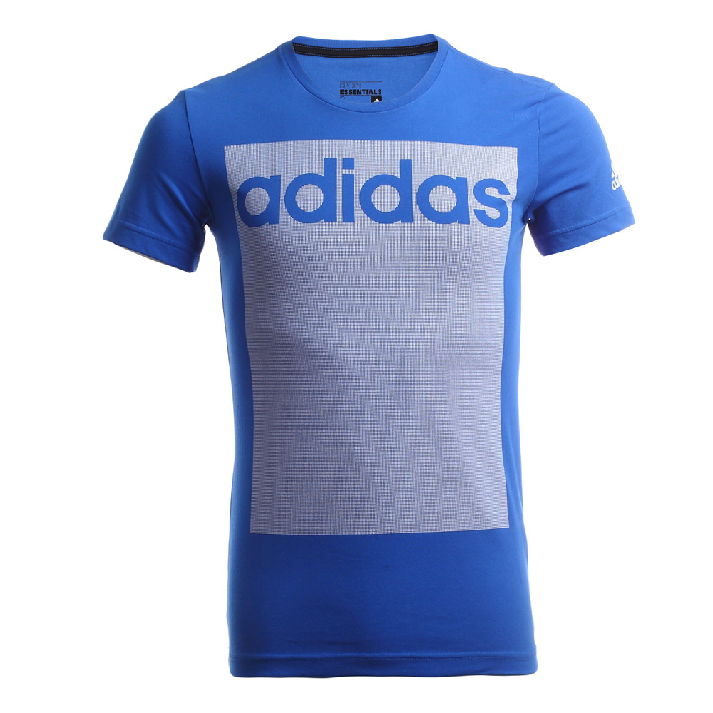 adidas阿迪达斯新款男子运动系列短袖T恤AB9195