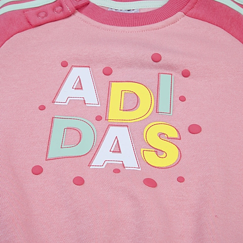 adidas阿迪达斯专柜同款女婴长袖套服AB6989