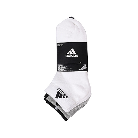 adidas阿迪达斯新款中性训练系列袜子(6双)AA2290