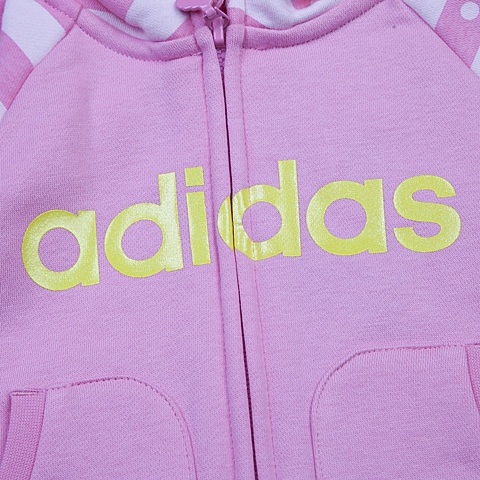 adidas阿迪达斯专柜同款女婴长袖套服AJ4004