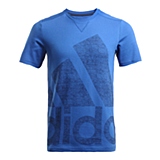 adidas阿迪达斯新款男子训练系列短袖T恤AJ4785