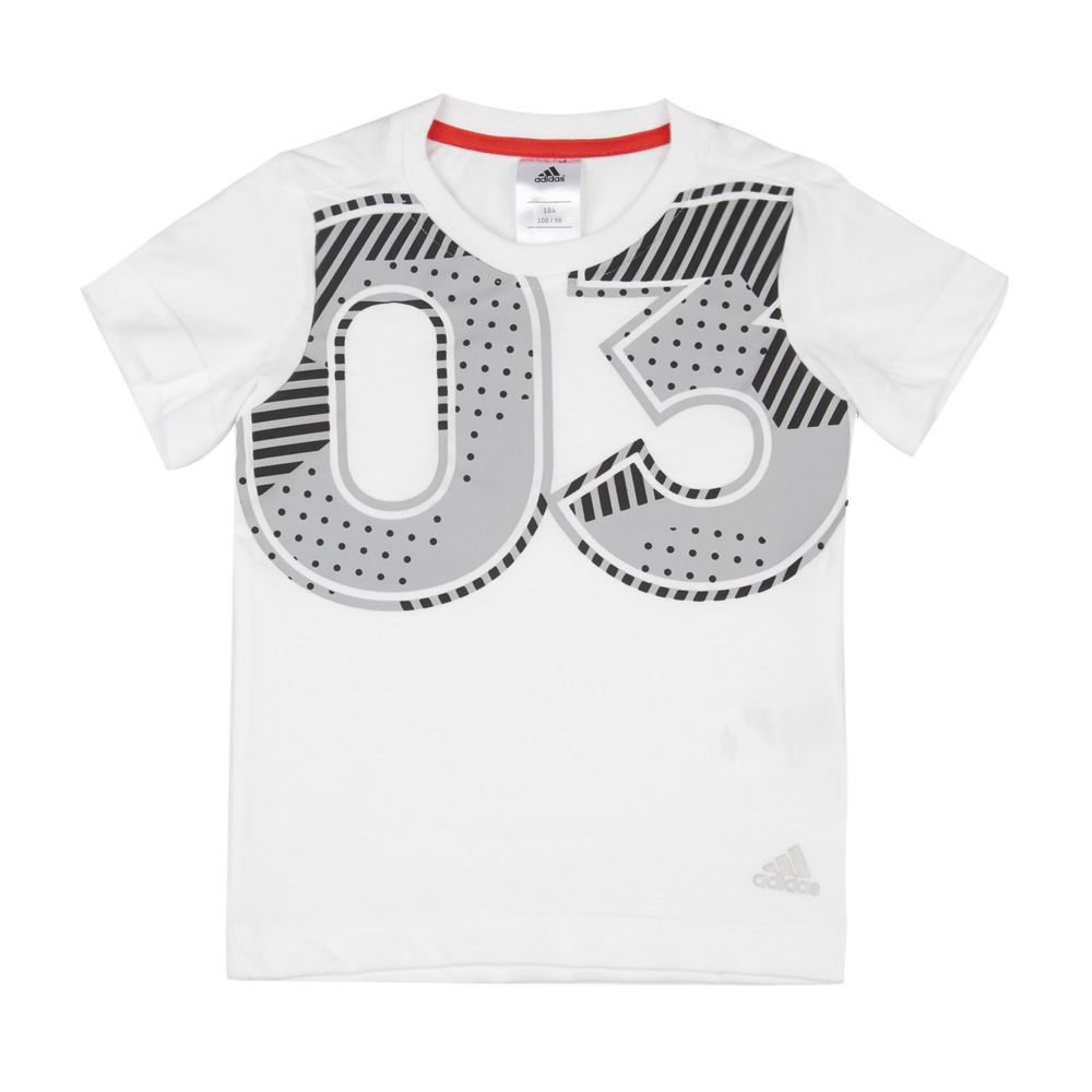 adidas阿迪达斯专柜同款男小童针织T恤AK1922