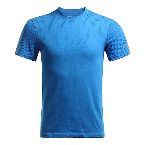 adidas阿迪达斯新款男子科技三条纹系列短袖T恤AI4459