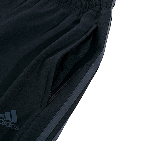 adidas阿迪达斯新款男子科技三条纹系列梭织中裤AJ5521
