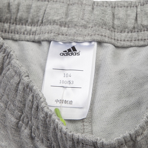 adidas阿迪达斯专柜同款男小童针织短裤AP6448
