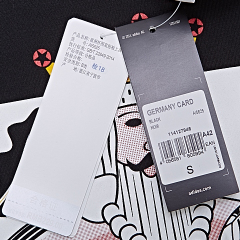 adidas阿迪达斯新款男子图案系列T恤AI5625