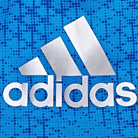 adidas阿迪达斯新款男子科技三条纹系列T恤AI8318