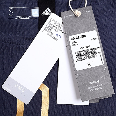 adidas阿迪达斯新款男子亚洲图案系列T恤AY7230