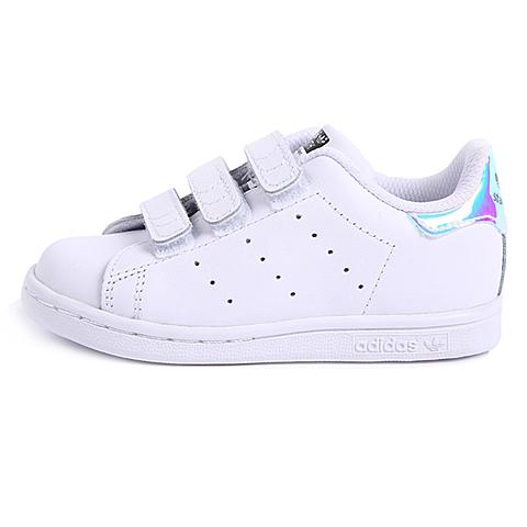 阿迪达斯（Adidas）2016年春男女童经典小白鞋休闲外出鞋AQ6274