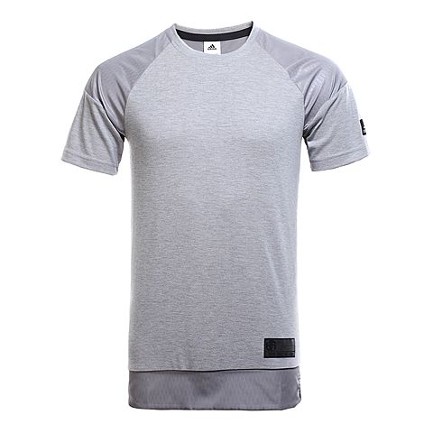 adidas阿迪达斯新款男子篮球常规系列短袖T恤AP0197