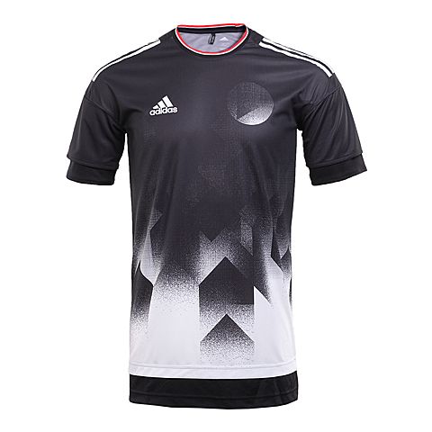 adidas阿迪达斯新款男子胜利足球系列短袖T恤BS3812