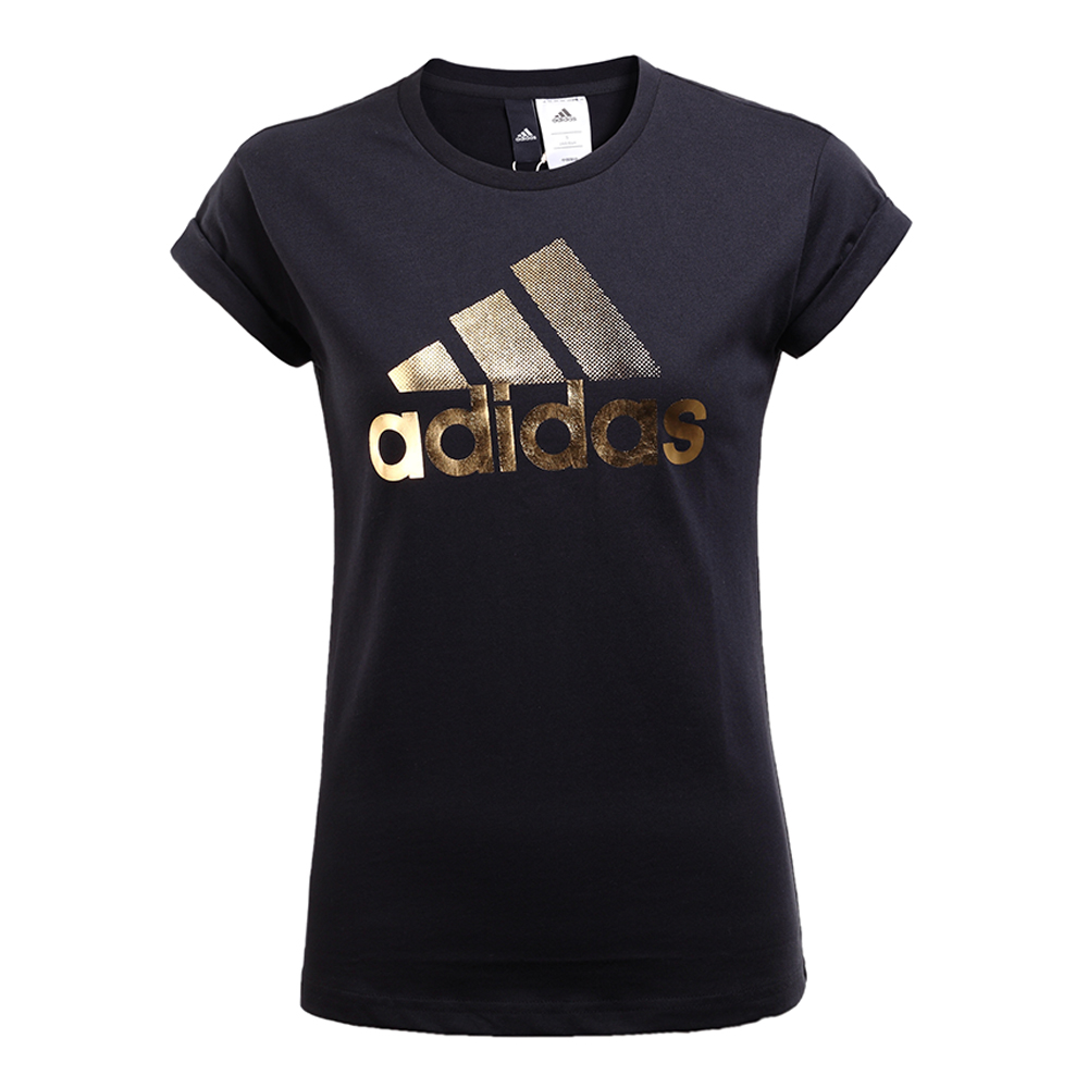 adidas阿迪达斯新款女子运动精英系列短袖T恤BS3220