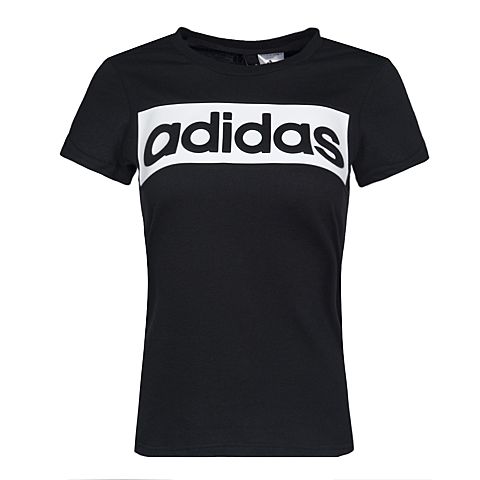 adidas阿迪达斯新款女子运动系列圆领短T恤CE9198