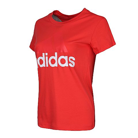 adidas阿迪达斯女子ESS LI SLI TEE圆领短T恤CF8822
