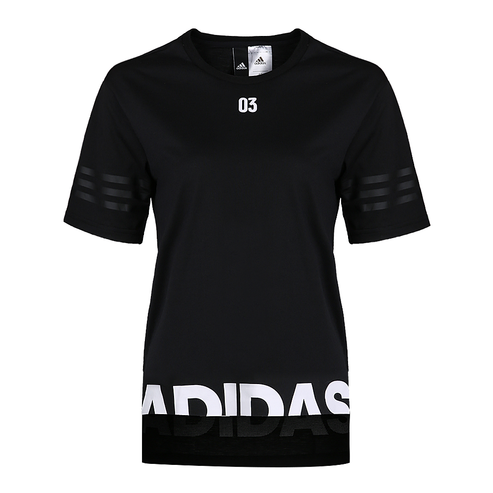 adidas阿迪达斯女子SS T BOY圆领短T恤CX5162
