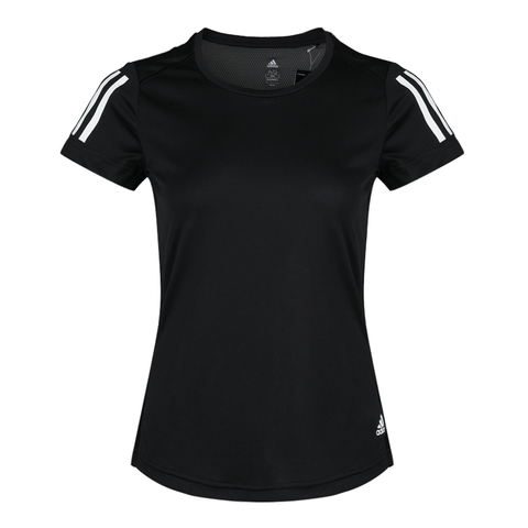 adidas阿迪达斯女子OWN THE RUN TEE圆领短T恤DQ2618