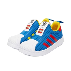 Adidas Original阿迪達斯三葉草2021男小童SUPERSTAR 360 CKIDS休閑鞋H02730