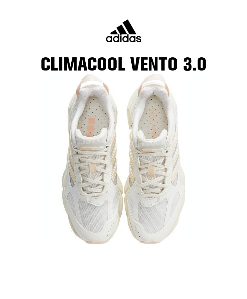 阿迪达斯MDN58白色】adidas阿迪达斯2023女子CLIMACOOL VENTO 3.0跑步鞋 