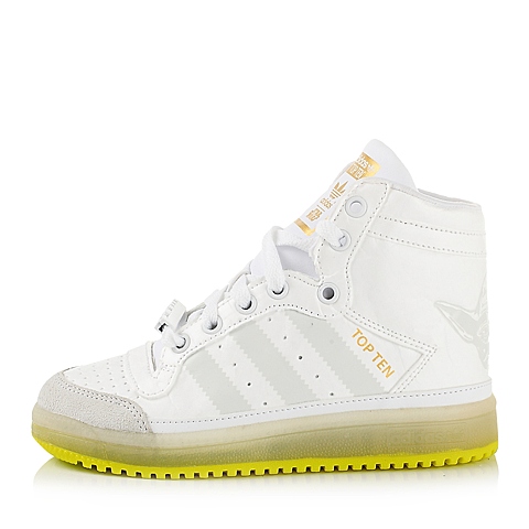 Adidas/阿迪三叶草春季专柜同款白色男小中童鞋运动鞋板鞋B35566