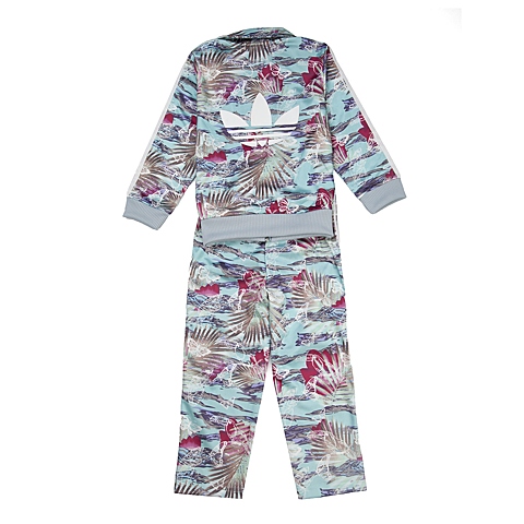 Adidas/阿迪三叶草春季专柜同款女婴童套服S14401