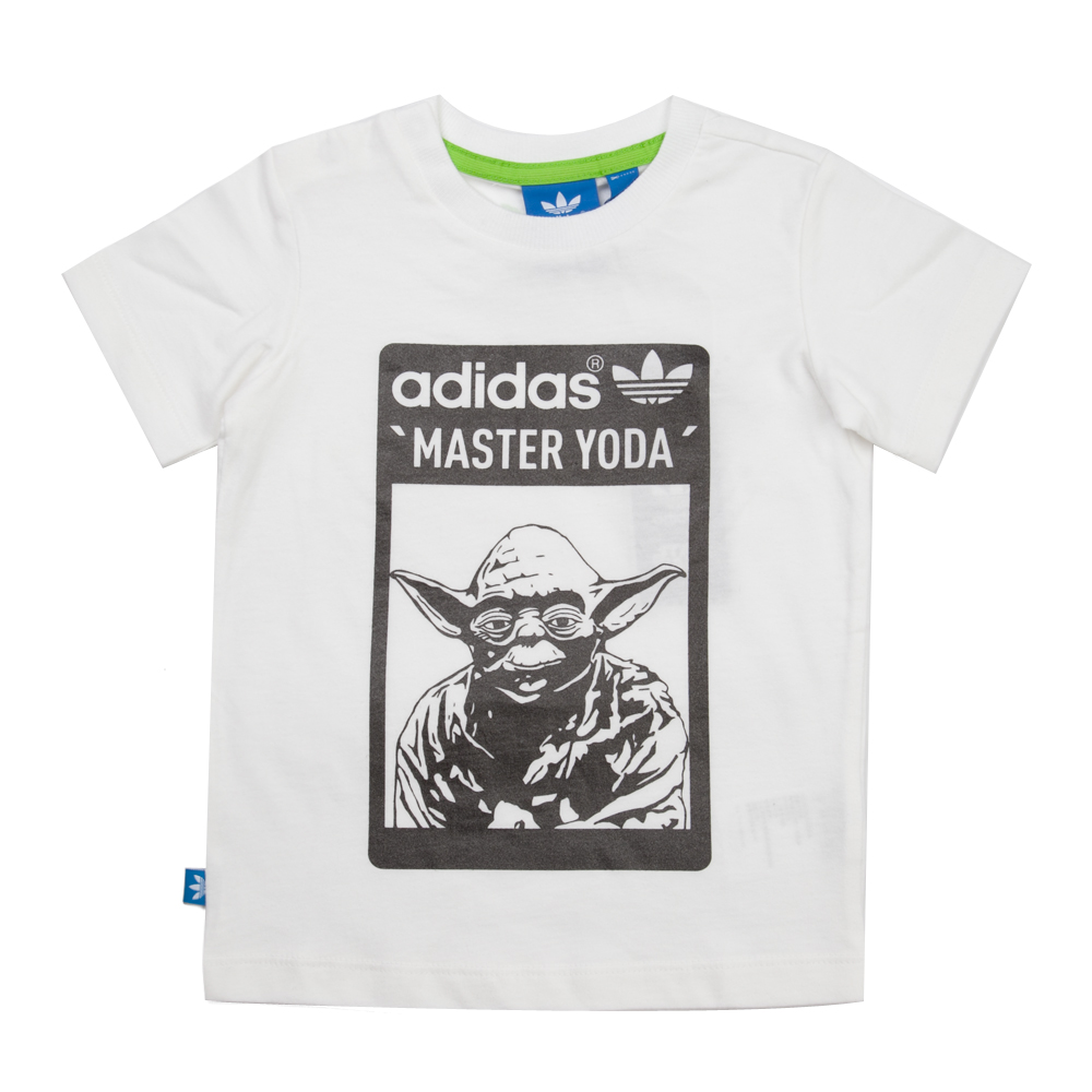 adidas阿迪三叶草专柜同款男婴童三叶草系列T恤S14387