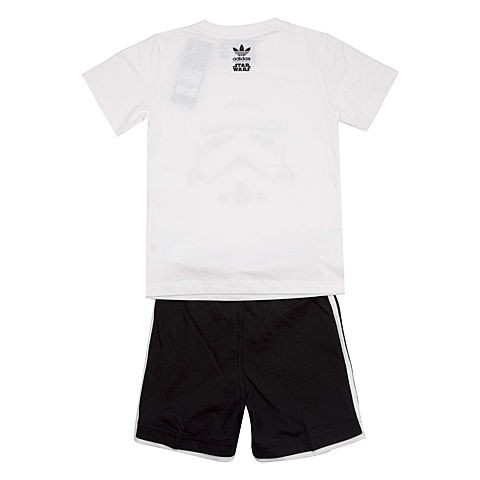 adidas阿迪三叶草专柜同款男婴童三叶草系列套服S14391