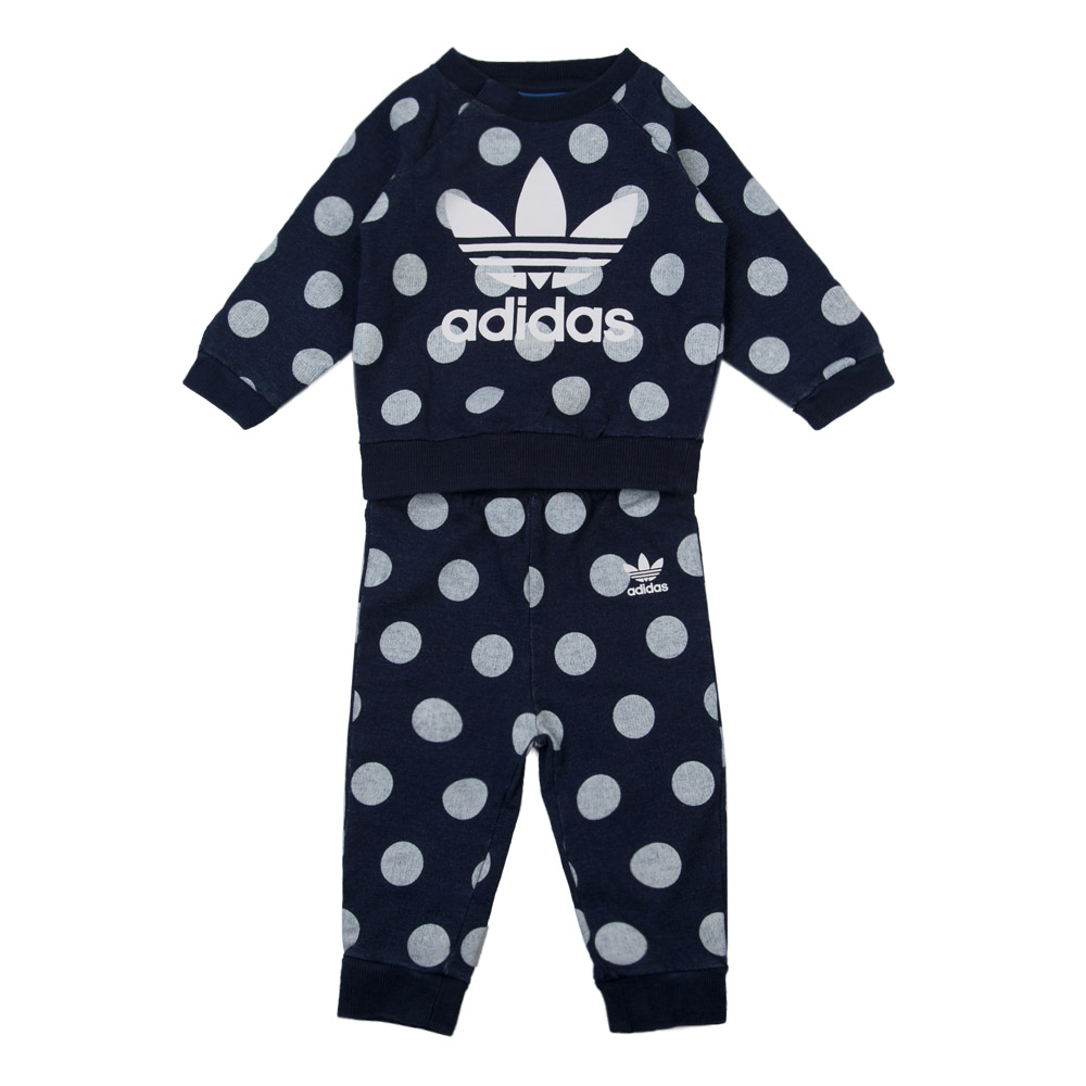 adidas阿迪三叶草专柜同款女婴童长袖套服AJ0242