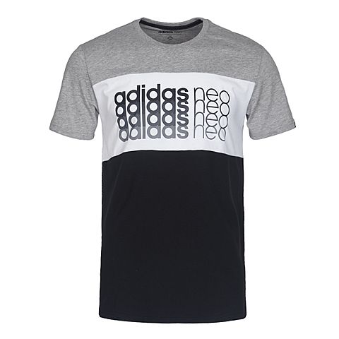 adidas阿迪休闲年新款男子Sports Casual系列T恤BQ0811