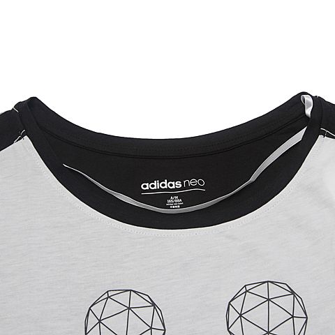 adidas阿迪休闲新款女子Sports Casual系列圆领短T恤CD2363