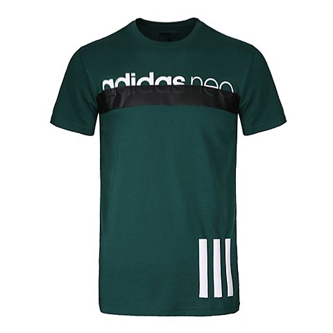 adidas neo阿迪休闲男子M FAV TSHIRT圆领短T恤CV9344