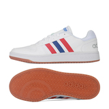 白/浅猩红/皇家蓝/灰