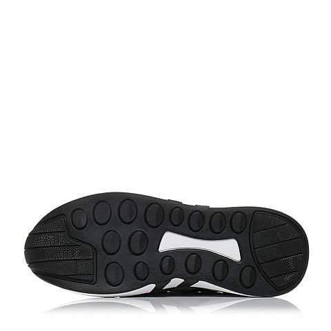 BASTO/百思图夏季专柜同款黑/银布面/牛皮拼接系带坡跟女休闲鞋YHY01BM7