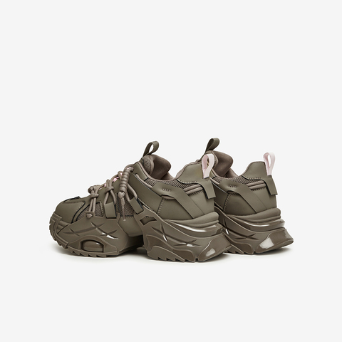 百思图2024春季新款商场同款街头运动老爹鞋厚底女休闲鞋XC058AM4