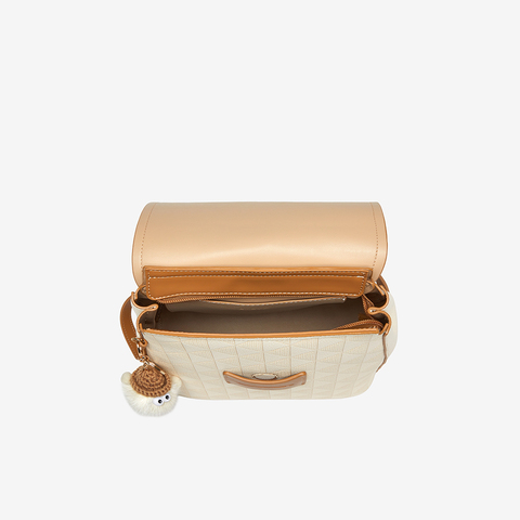 百思图2023秋季新款商场同款时尚学院风双肩背包女X3086CX3