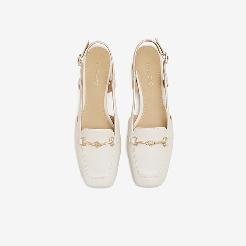 百思图2024夏季新款商场同款时髦金属扣方头粗跟女凉鞋RJF51BH4