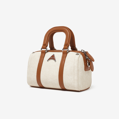 百思图2024秋季新款商场同款复古波士顿包单肩斜挎包女X3491CX4