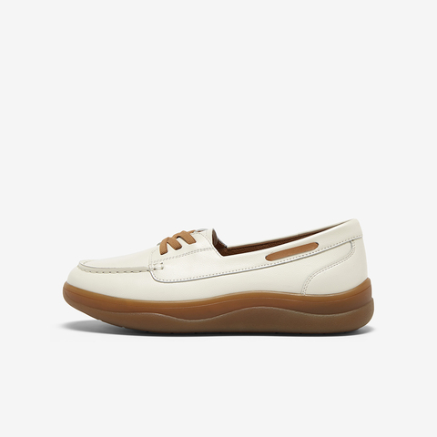 百思图2024秋季新款商场同款简约休闲软便厚底女单鞋ULH01CA4