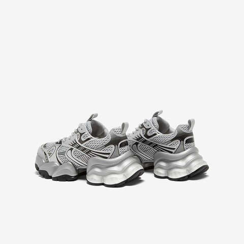 百思图2024秋季新款商场同款街头户外老爹鞋厚底女休闲鞋X7101CM4