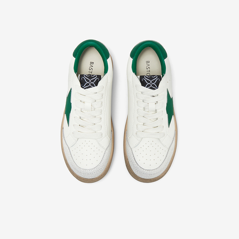 百思图2024秋季新款复古简约户外运动小白鞋平跟女休闲鞋A5870CM4