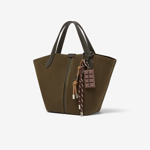 百思图2025春季新款商场同款时尚通勤手提包单肩斜挎包女X3636AX5