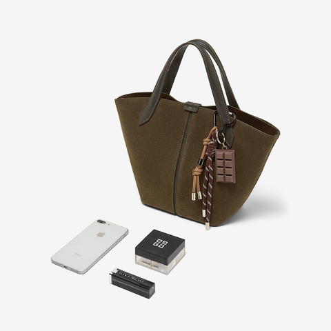 百思图2025春季新款商场同款时尚通勤手提包单肩斜挎包女X3636AX5