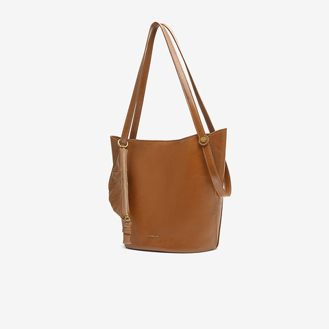 百思图2025春新款商场同款简约大容量水桶包单肩斜挎包女X3658AX5